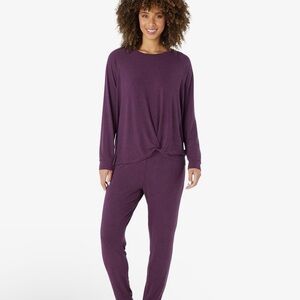 Eddie Bauer Women's Shirt and lounge pants  - Plum. Size Large. See all pics.